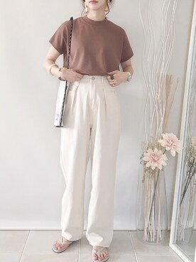 陽さん(レディース・156cm)の夏コーディネート