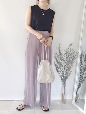 陽さん（レディース・156cm）の夏コーディネート