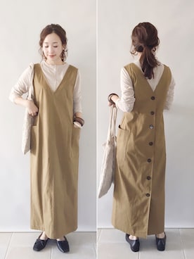 陽さん（レディース・156cm）の夏コーディネート