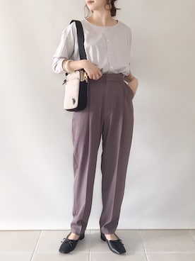 陽さん（レディース・156cm）の秋コーディネート