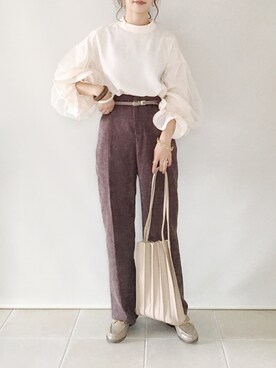 陽さん(レディース・156cm)の秋コーディネート