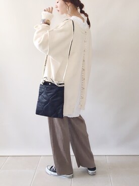 陽さん（レディース・156cm）の秋コーディネート