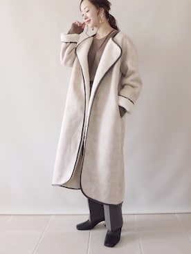 「ROYAL PARTY」｜陽さん（レディース・156cm）の秋コーディネート