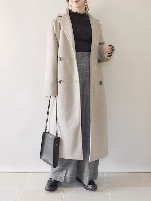 陽 Lianのチェスターコートを使ったコーディネート Wear