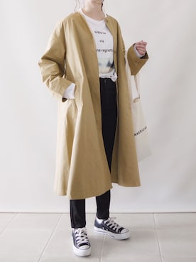 陽さん（レディース・156cm）の秋コーディネート