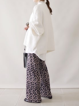 「CORNERS（コーナーズ）のアイテム（パンツ）」を使った、陽さん（レディース・156cm）の秋コーディネート