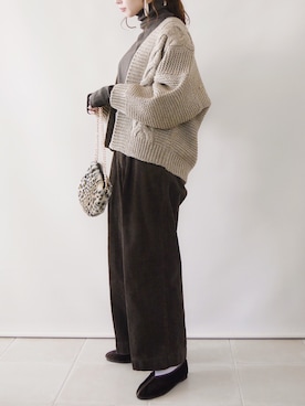 陽さん（レディース・156cm）の秋コーディネート