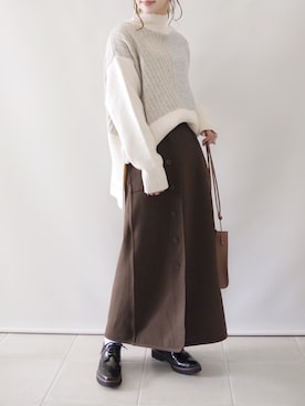 陽さん（レディース・156cm）の秋コーディネート