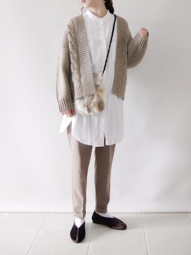 陽さん（レディース・156cm）の秋コーディネート