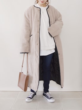 「リエディ」｜「アイテム（その他）」を使った、陽さん（レディース・156cm）の秋コーディネート