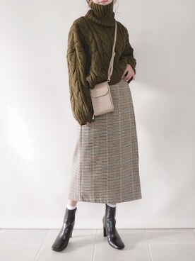 「ROYAL PARTY」｜陽さん（レディース・156cm）の秋コーディネート