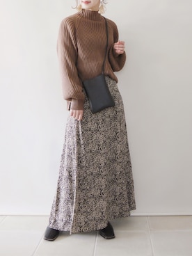 陽さん（レディース・156cm）の冬コーディネート