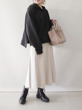 陽さん（レディース・156cm）の冬コーディネート