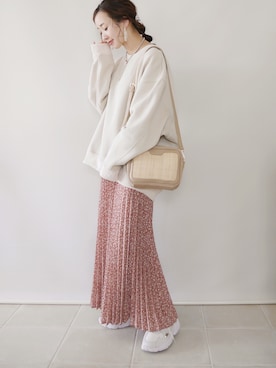 陽さん（レディース・156cm）の冬コーディネート