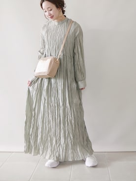 陽さん（レディース・156cm）の冬コーディネート