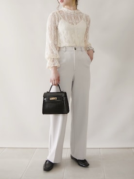 陽さん（レディース・156cm）の春コーディネート