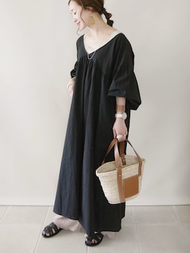 「Crisp」｜「アイテム（アナログ腕時計）」を使った、陽さん（レディース・156cm）の春コーディネート