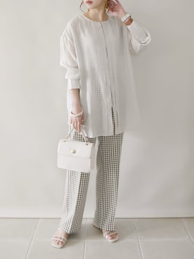 「RECTANGLE」｜陽さん（レディース・156cm）の春コーディネート