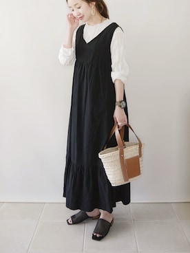 「Crisp」｜「アイテム（アナログ腕時計）」を使った、陽さん（レディース・156cm）の春コーディネート