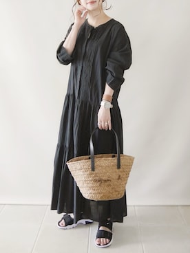 陽さん（レディース・156cm）の春コーディネート