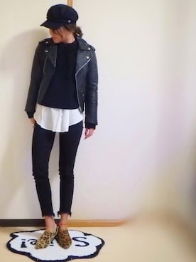 Reiさん（レディース・156cm）の冬コーディネート