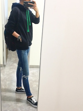 Reiさん（レディース・156cm）の春コーディネート