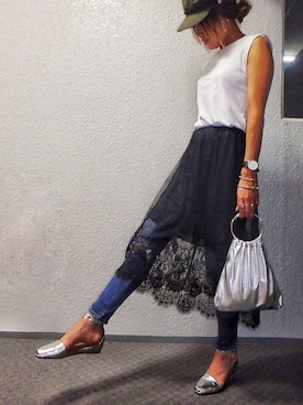 Reiさん（レディース・156cm）の夏コーディネート