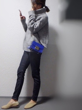 Reiさん（レディース・156cm）の冬コーディネート