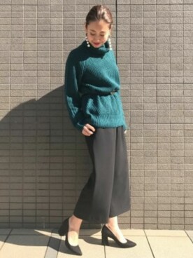 「M.deux（エムドゥ）のアイテム（シューズ）」を使った、M.deux_Officialさん（レディース・155cm）の秋コーディネート
