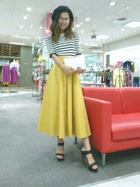 「M.deux（エムドゥ）のアイテム（バッグ）」を使った、M.deux_Officialさん（レディース・160cm）の春コーディネート