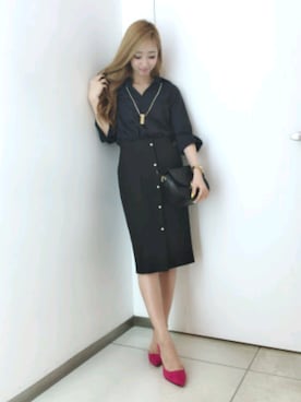 「M.deux（エムドゥ）のアイテム（バッグ）」を使った、M.deux_Officialさん（レディース・160cm）の夏コーディネート