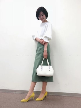 「M.deux（エムドゥ）のアイテム」を使った、M.deux_Officialさん（レディース・167cm）の冬コーディネート