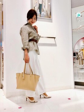 「M.deux（エムドゥ）のアイテム（その他）」を使った、M.deux_Officialさん（レディース・167cm）の春コーディネート