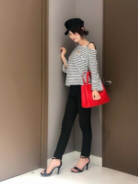 「M.deux（エムドゥ）のアイテム（その他）」を使った、M.deux_Officialさん（レディース・167cm）の春コーディネート