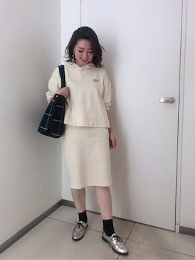 「M.deux（エムドゥ）のアイテム（バッグ）」を使った、M.deux_Officialさん（レディース・149cm）の秋コーディネート