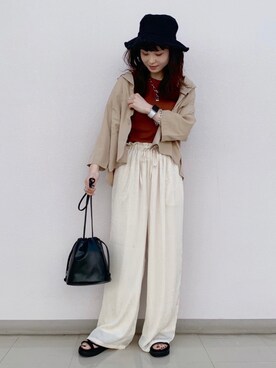 さ や こさん(レディース・154cm)の春コーディネート