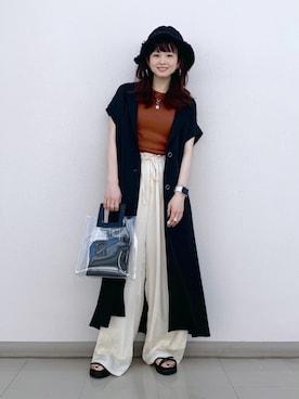 さ や こさん（レディース・154cm）の春コーディネート