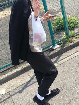 「TENBOX（テンボックス）のアイテム（その他アウター）」を使った、KATAさん（レディース・167cm）の春コーディネート