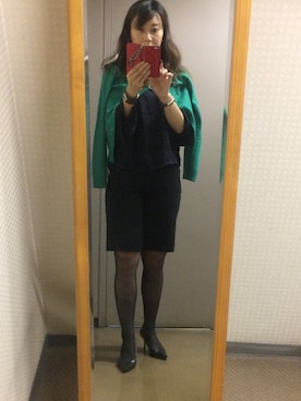 「UNTITLED（アンタイトル）のアイテム（パンツ）」を使った、setsu さん（レディース・163cm）の夏コーディネート