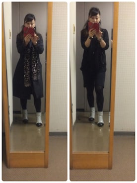 「UNTITLED（アンタイトル）のアイテム（パンツ）」を使った、setsu さん（レディース・163cm）の秋コーディネート