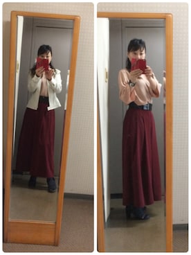 「しなやか」｜setsu さん（レディース・163cm）の春コーディネート