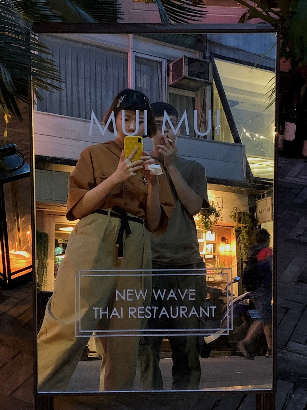 「夏、休閒搭配、ootd、night、夏季、夏祭り」｜「niko and...のアイテム（シャツ/ブラウス、オレンジ系）」を使った、Vinciさん（レディース・166cm）の春コーディネートの1枚目の写真