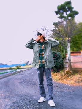 「VAN（バン）のアイテム（トップス）」を使った、RYO  🏀さん（メンズ・169cm）の冬コーディネート