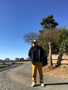 RYO 🏀さん(メンズ・169cm)の冬コーディネート