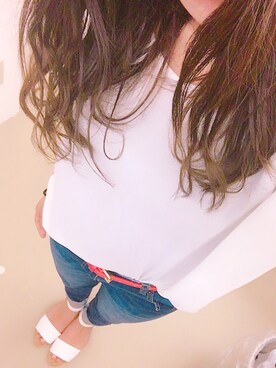 アミさん(レディース・152cm)の夏コーディネート