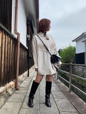 misakiさん（レディース・155cm）の春コーディネート