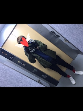 「PUMA」｜「アイテム（マウンテンパーカー）」を使った、なおあきさん（メンズ・182cm）の秋コーディネート