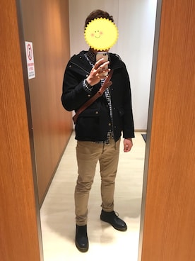 「ギンガムチェックシャツ」｜utaunekoさん（メンズ・176cm・20代）の冬コーディネート