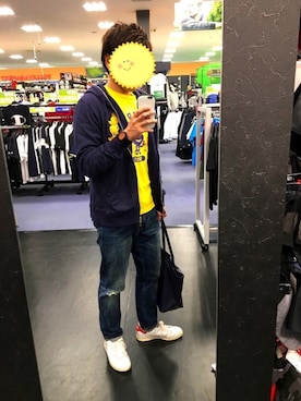 「Laundry（ランドリー）のアイテム」を使った、utaunekoさん（メンズ・177cm）の春コーディネート