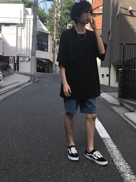 「kutir（クティール）のアイテム（その他パンツ）」を使った、kutir_menさん（メンズ・172cm）の春コーディネート